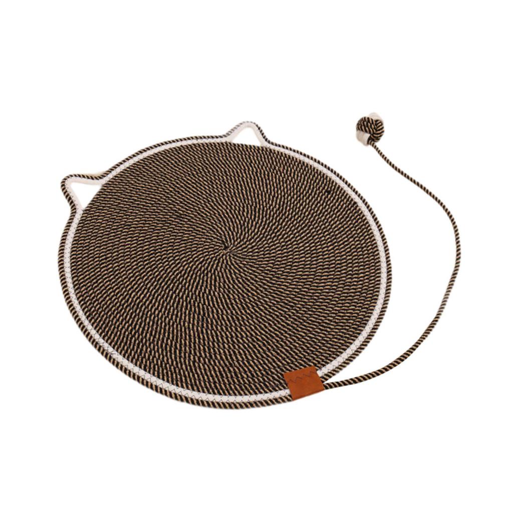 Katzenkratzmatte Kratzfest Bodenkratzpad Sofaschutz Katzenkratzpad für Wohnungskatzen Teppiche Wohnzimmer