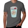 Stained Coffee Cup TShirt Soft AntiShrink Cotton Tee