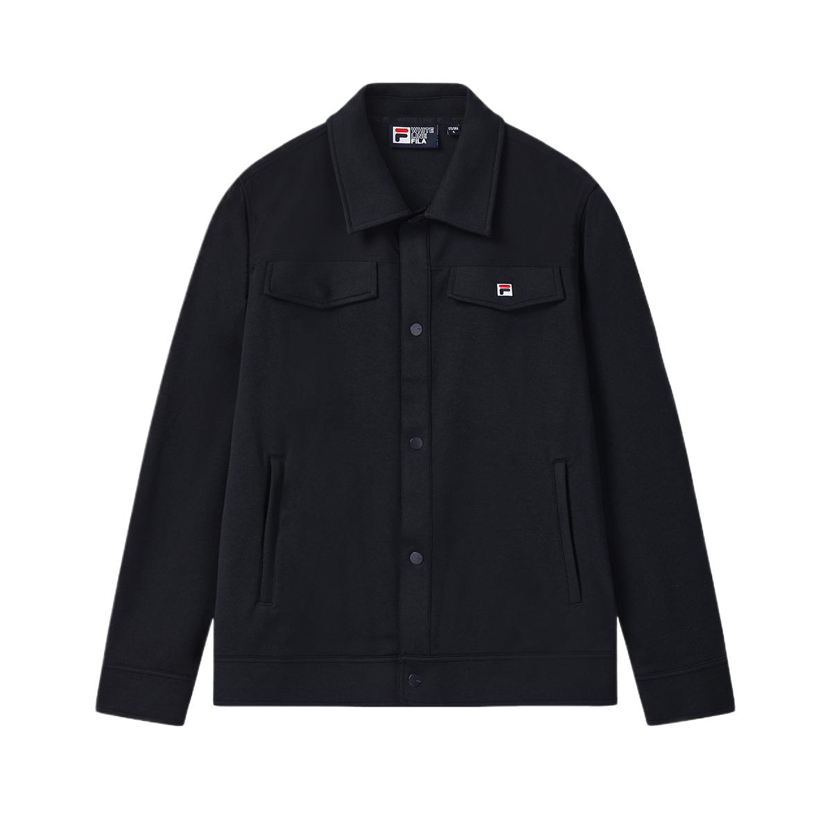 FILA Heritage Jackets Men s Legend Blue Lapel Moderate Other F11M548507F-NV M