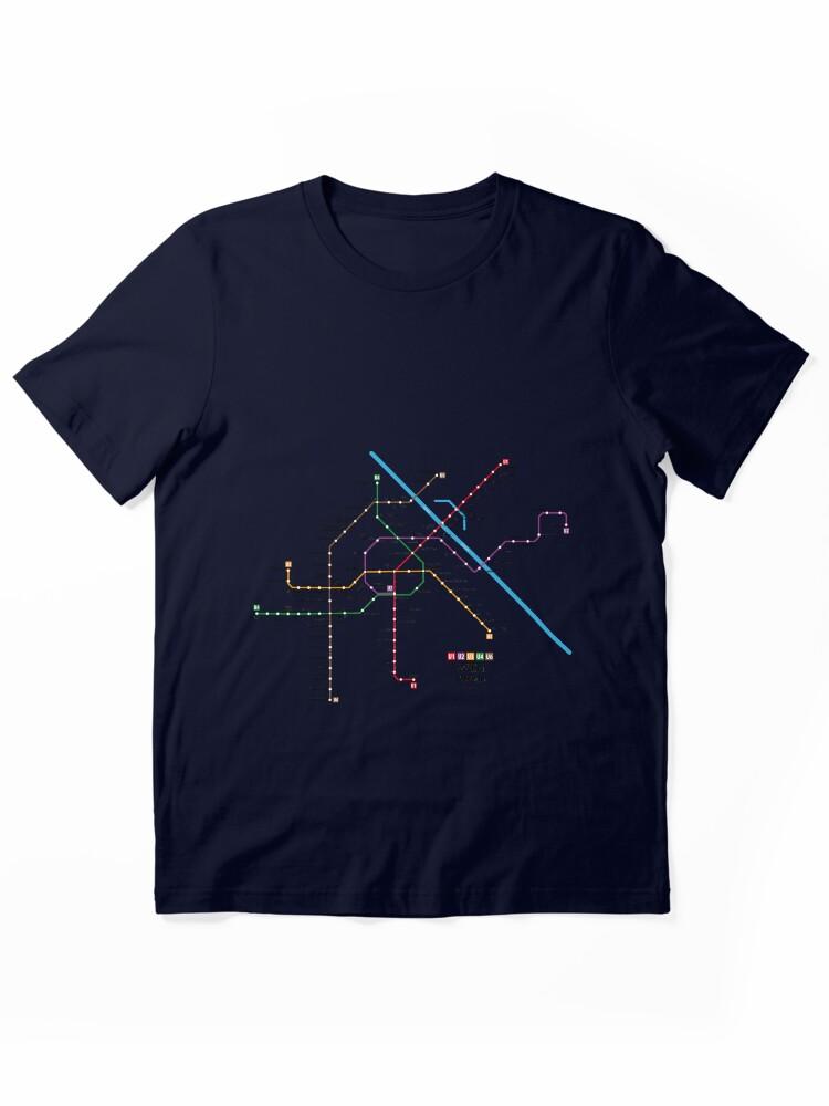 Metro WIEN U-Bahn Map Essential T-Shirt