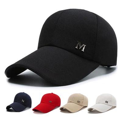 Męska Damska Czapka Baseballowa Letnia Bawełniana Czapka Snapback Hip-Hopowa Czapka dla Dorosłych Sportowa Czapka Przeciwsłoneczna Casualowa z Długim Daszkiem Ochrona Przeciwsłoneczna Czapka Golfowa
