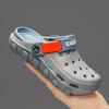 Children's Slippers Wear Boys and Girls Non-slip Bag Head Two Wear Beach Sandals Children Cute Thick-soled Hole Shoes Men