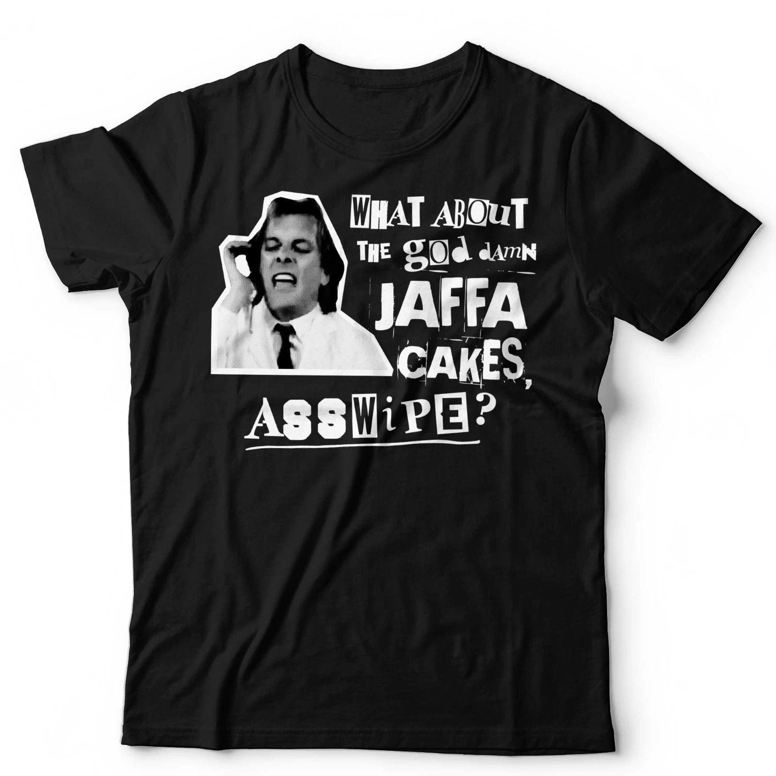 Bottom T Shirt Jaffa Cakes Rik Mayall Funny British Comedy TV Young Ones L