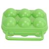 3 Pcs Sturdy Shockproof Egg Storage Carrier 6 Grid Egg Container Egg Organizer Box  Outdoor Camping