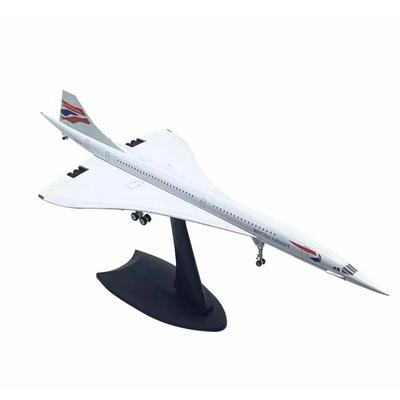 1/200 British Concorde Aircraft Model G-BOAG  Alloy Finished Product Collection Model