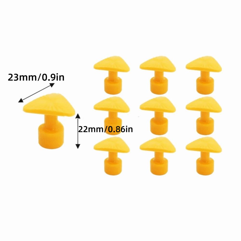 10Pcs Paintless Repair Auto Paintless Dent Repair Orange Auto Maintenance Tools Auto Maintenance Small