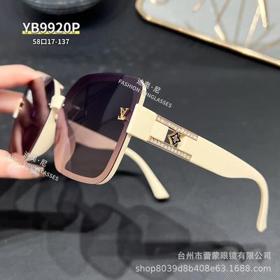 2025 Nowe Modne Okulary Przeciwsłoneczne Damskie Luksusowe Polaryzacyjne Okulary Słoneczne Panie Mężczyźni Vintage Kwadratowe Duża Oprawka Okulary Projektant Oculos UV400