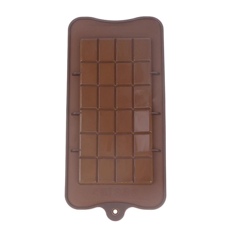 

Chocolate Bar Candy Mold Waffle Making Fondant Mould Easy Release Rectangle Durable Non-Stick Silicone Mould Baking Tool 1pcs