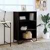 VidaXL Bibliothèque noir 80x31x106 cm bois d'ingénierie, étagère, étagère à livres, étagère de rangement, armoire de 848624