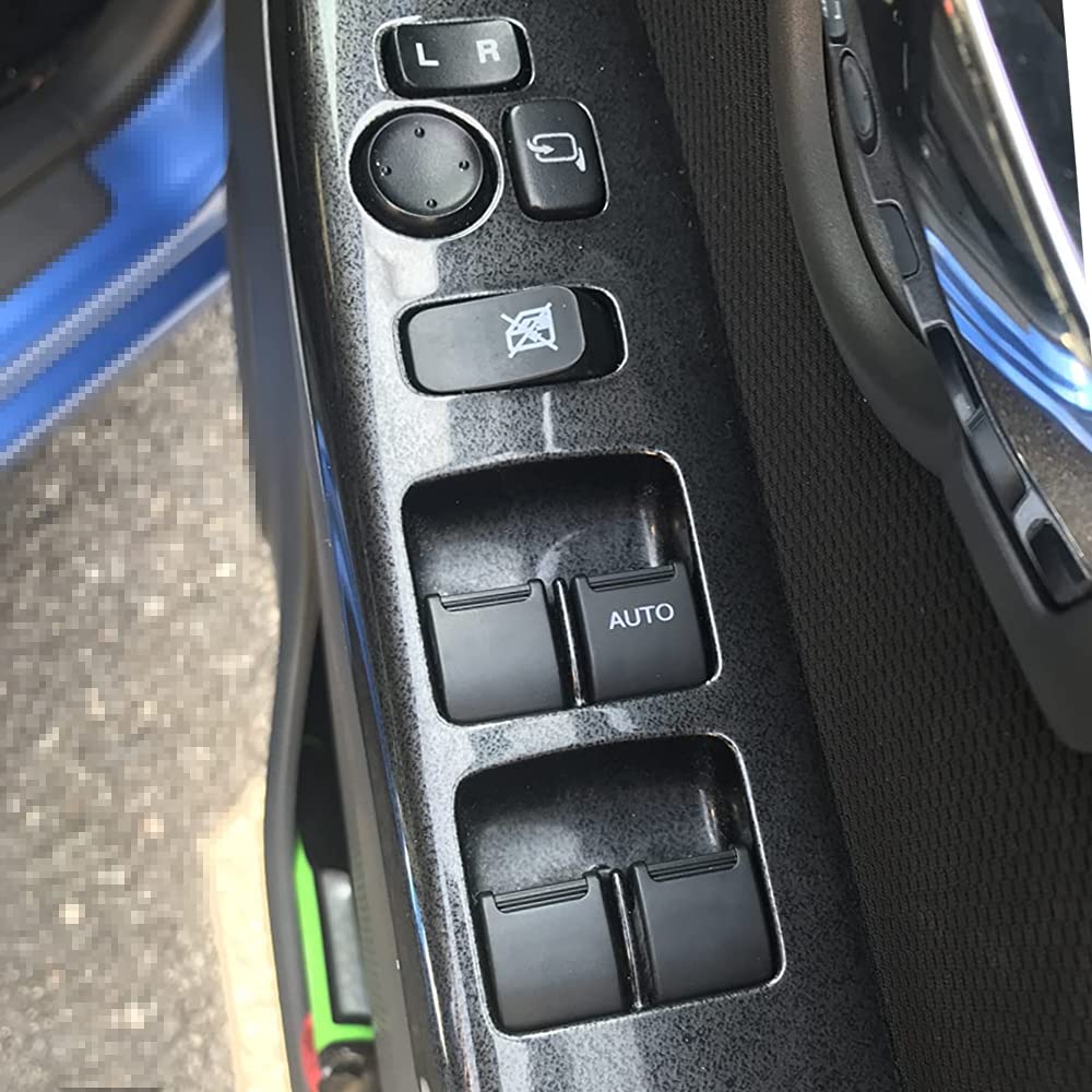 J.H.T Power Window Switch, Driver's Side, Compatible with Wagon R MH21S, MH22S (Late Model), MR Wagon MF22S, Moco MG22S, etc., Universal 16-Pin