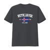 Reykjavik Iceland Souvenir T Shirt Retro Flag Design Est 1786 Vintage Washed Homme Graphic Breathable Top For Everyday Wear