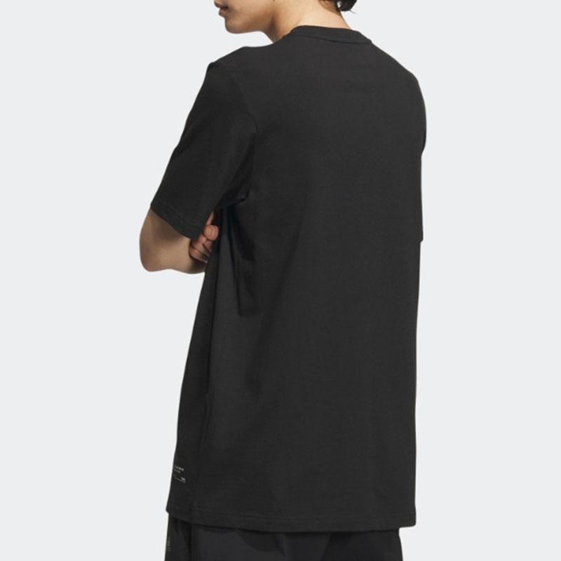 New Adidas T Shirts Men Black IP3968
