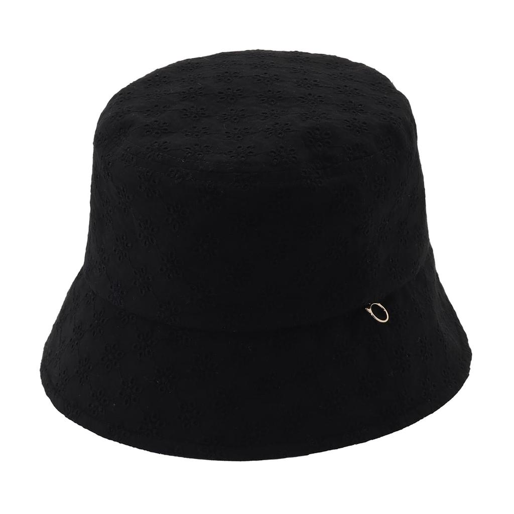 Moonbat PAUL & JOE ACCESSOIRES Lace Bucket Hat with Cat Charm, 71005, Black