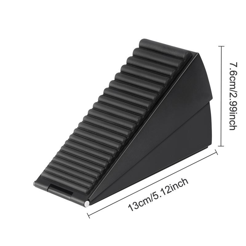 Door Stopper Door Stopper Door Stopper Anti-Collision Door Stopper Black Artifact Windproof Fixed Door Punch-Free Door Blocking