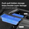 LUCKEASY for Tesla Model 3 Model Y 2023 Central Control Storage Box Ice Crystal Style Armrest Organizer Case Ca Accessories