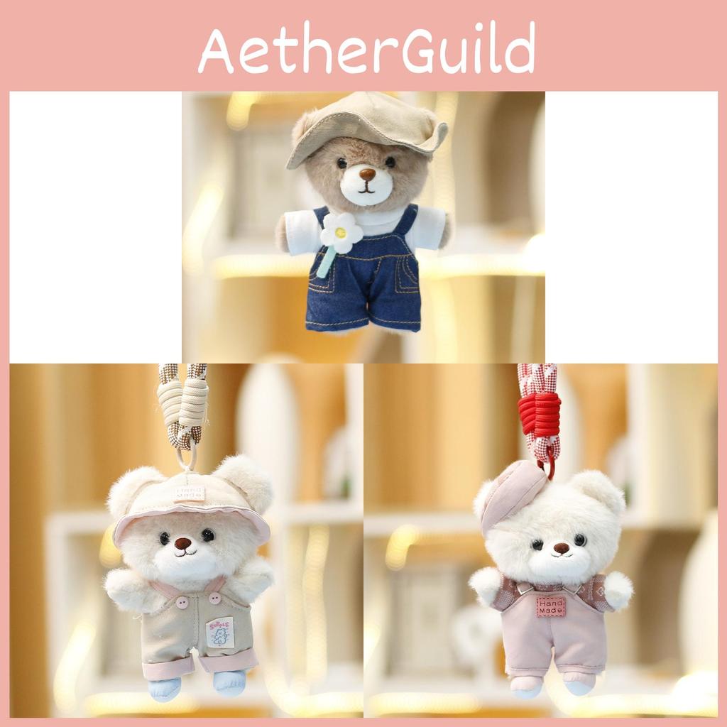 Vintage Style Plush Bear Toy With Pp Cotton Filling For Kids Gift And Collectible