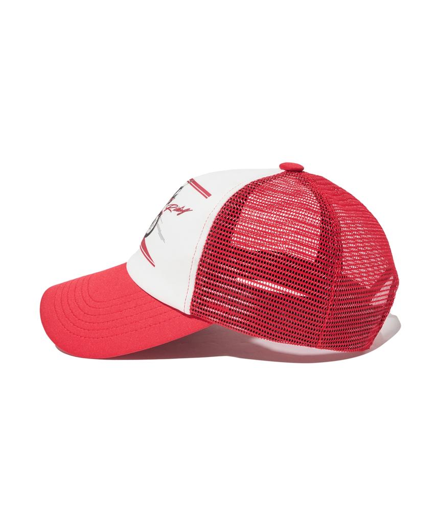 PHYPS MOTORCYCLE Honda Anime Ct 125 Mesh Cap_Red