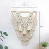 Arazzo da Appendere alla Parete Bohemian Tessuto a Mano con Nappe Decorazione