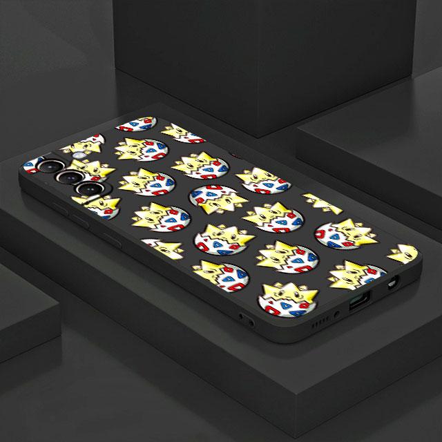 Pokemon Pikachu Karikatür Kılıfı Samsung Galaxy S20 S22 Ultra S21 FE S10 S9 Plus Note 20 10 Lite 9 Yumuşak Telefon Kılıfı Kabuğu