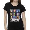 Guardians Of The Galaxy Womens/Ladies Character Squares Cotton T-Shirt