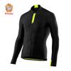 2023 Autumn/Winter Men's Cycling Jerseys Long Sleeve Thermal Fleece Bicycle Shirts Full Sleeve MTB Bike Jersey Tops Keep Warm Outdoor Cycling Jacket