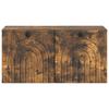 Wall Mounted TV Cabinet Smoked Oak 59.5 x 31 x 30 cm