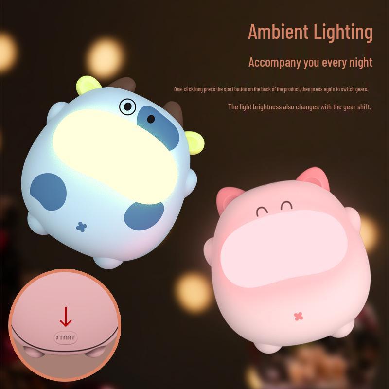 USB Rechargeable Cute Little Pig Hand Warmer - Portable and Customizable for Winter Warmth