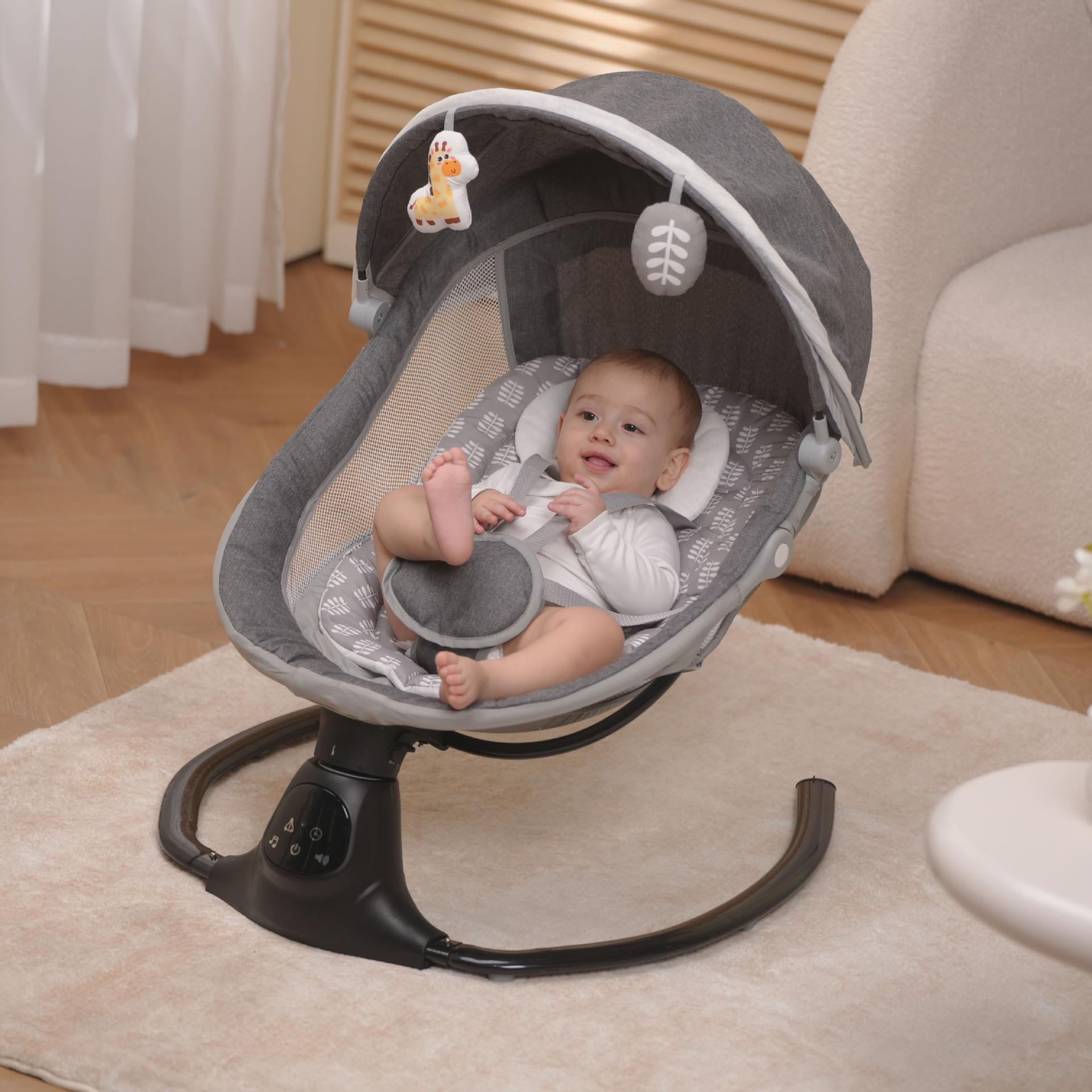 

Многофункциональное электрическое кресло-качалка для младенца: Успокаивающее кресло для новорожденных