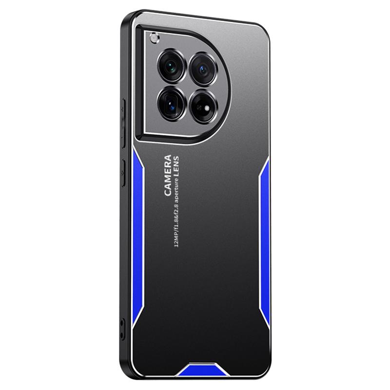 

Для OnePlus 12 5G Чехол Защита от царапин Алюминиевый сплав+ТПУ+ПК Чехол для телефона Blue