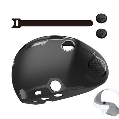Protective Case for PS VR2 VR Helmet Anti-Scratch Shell Replacement with Handle Silicone Cap