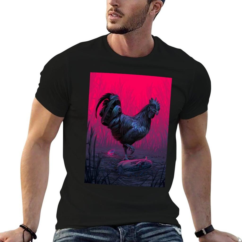 The Rooster And The Gem Tshirt Urban Style Print Tshirt