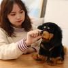 Schöne Simulations-Hunde-Plüschtiere Tibetanischer Mastiff Kinderpuppen Lebensechte Stofftier-Haustierspielzeuge Weiche Shop-Dekoration Spielzeug für Kinder Jungen