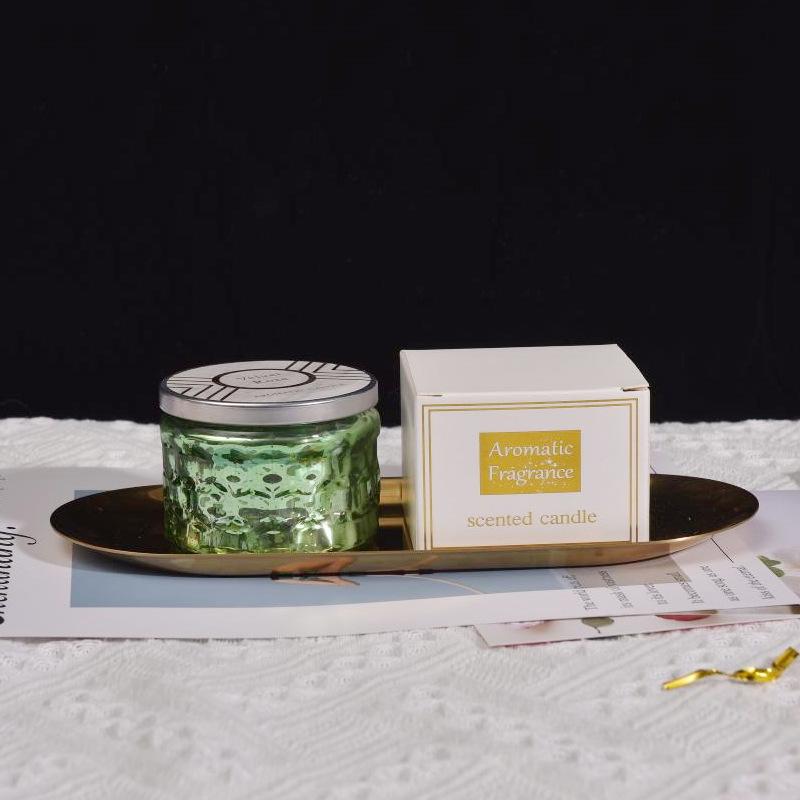 Starry Sky Embossed Cup Scented Candle Creative Souvenir Bedroom Scented Candle Wedding Birthday Gift