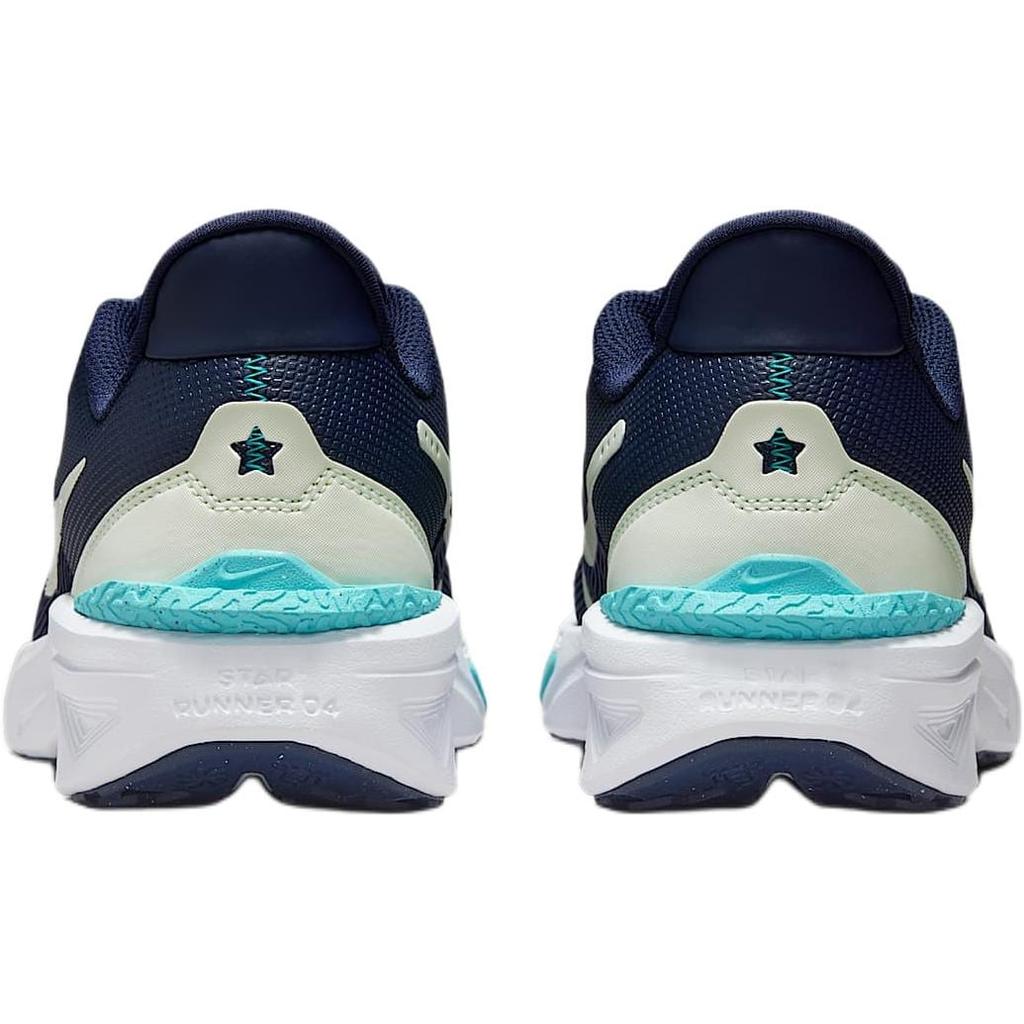 Nike Star Runner 4 Low Top Running Shoes Blue White Unisex DX7615-409