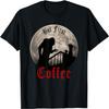 Funny Dracula Horror - But First Coffee Gothic Vampire Fans T-Shirt