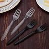 Thickened Disposable Plastic Dessert & Fruit Forks