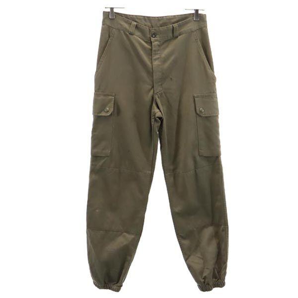 

FRENCH ARMY 80s PAUL BOYE military cargo pants khaki Men s Used