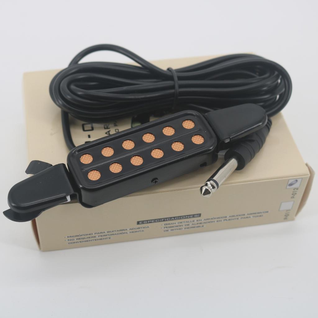 Guitar Soundhole Pickup  Acoustic Guitar Pickup  Fingerhole-Free Folk Guitar Pickup Musical Instrument Accessories