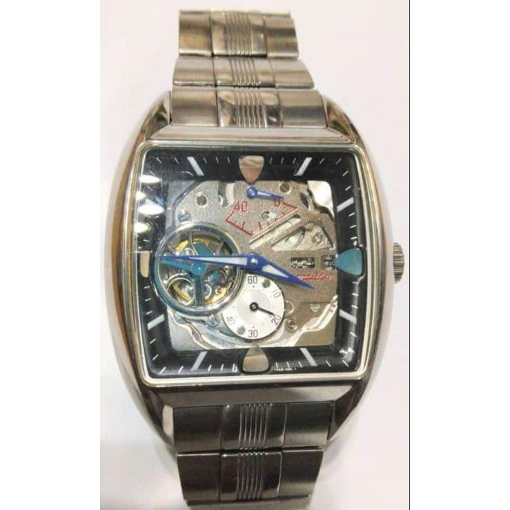Used Orient Star Retro Future Car Model Working Back Skelton Automatic Winding Working