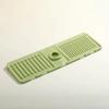 New Faucet Draining Mat Silicone Non Slip Kitchen Sink Splash Guard Easy Clean Waterproof Bathroom Draining Pad