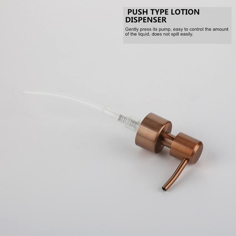 1 pcs. Home stainless steel soap travel bottle (rose gold) | Liquid soap dispensers