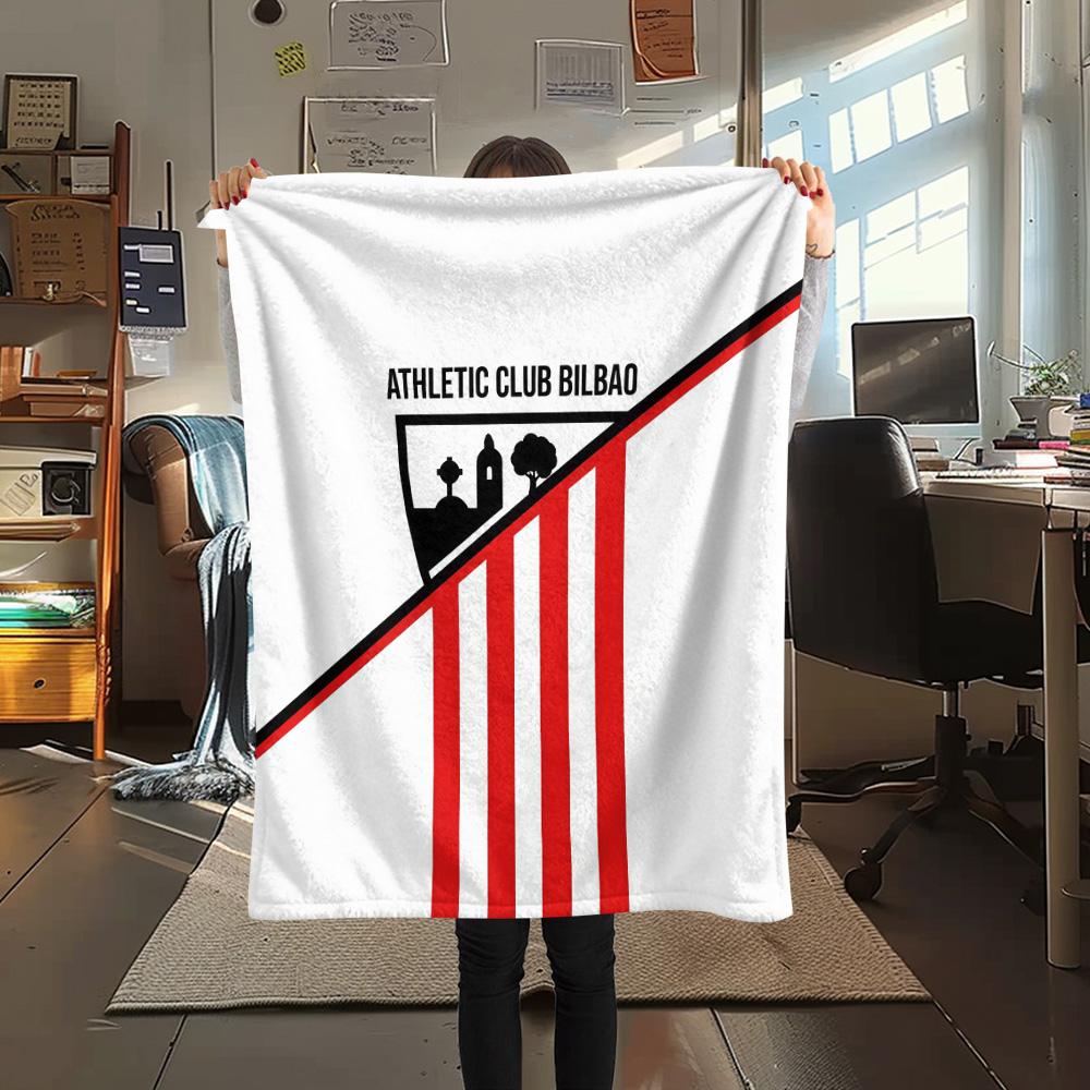 Athletic Club Flannel Blanket, High Quality Comfortable for All Seasons, Home Decor, Warmth and Comfort