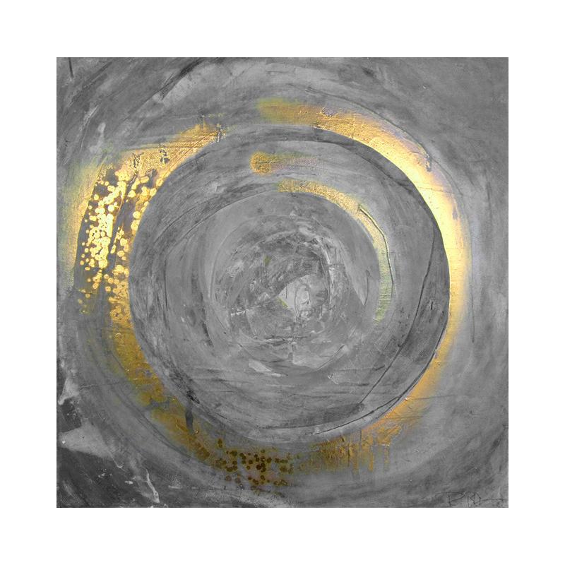 

Абстрактная картина маслом синего золота на холсте, скандинавские постеры и принты Cuadros, современные настенные художественные картины для декора гостиной 50x50cm