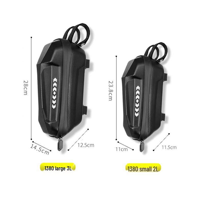 

Spot Balance Electric Scooter & Folding Bicycle EVA Hard Shell Handlebar Bag Small Cycling Bag Black 2L чёрный