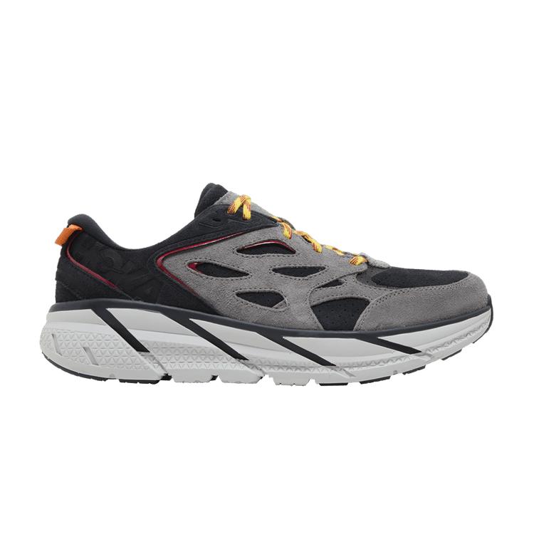 HOKA Clifton L Замша Черный Лунный Камень 41