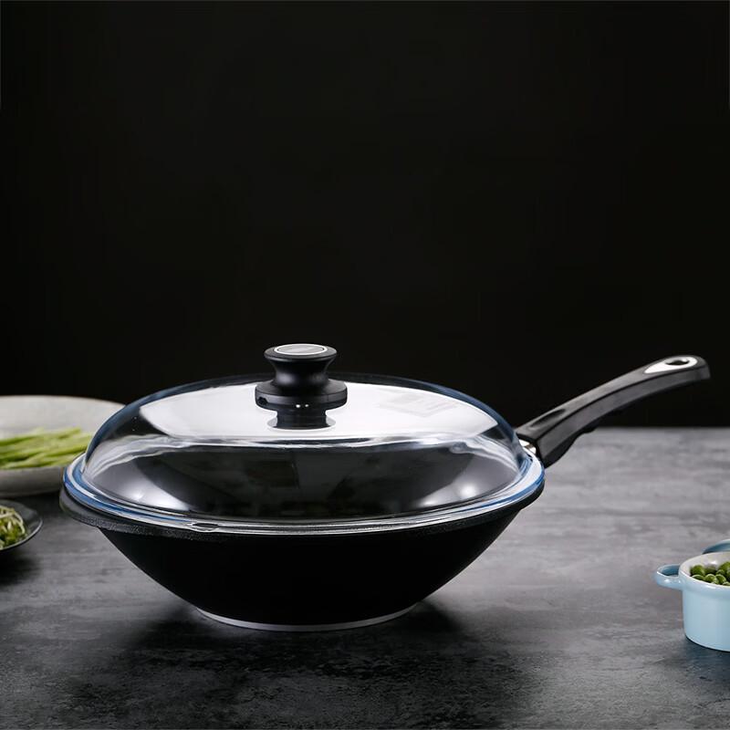 LIKUAI Gourmet Non-stick Chinese Wok 32cm