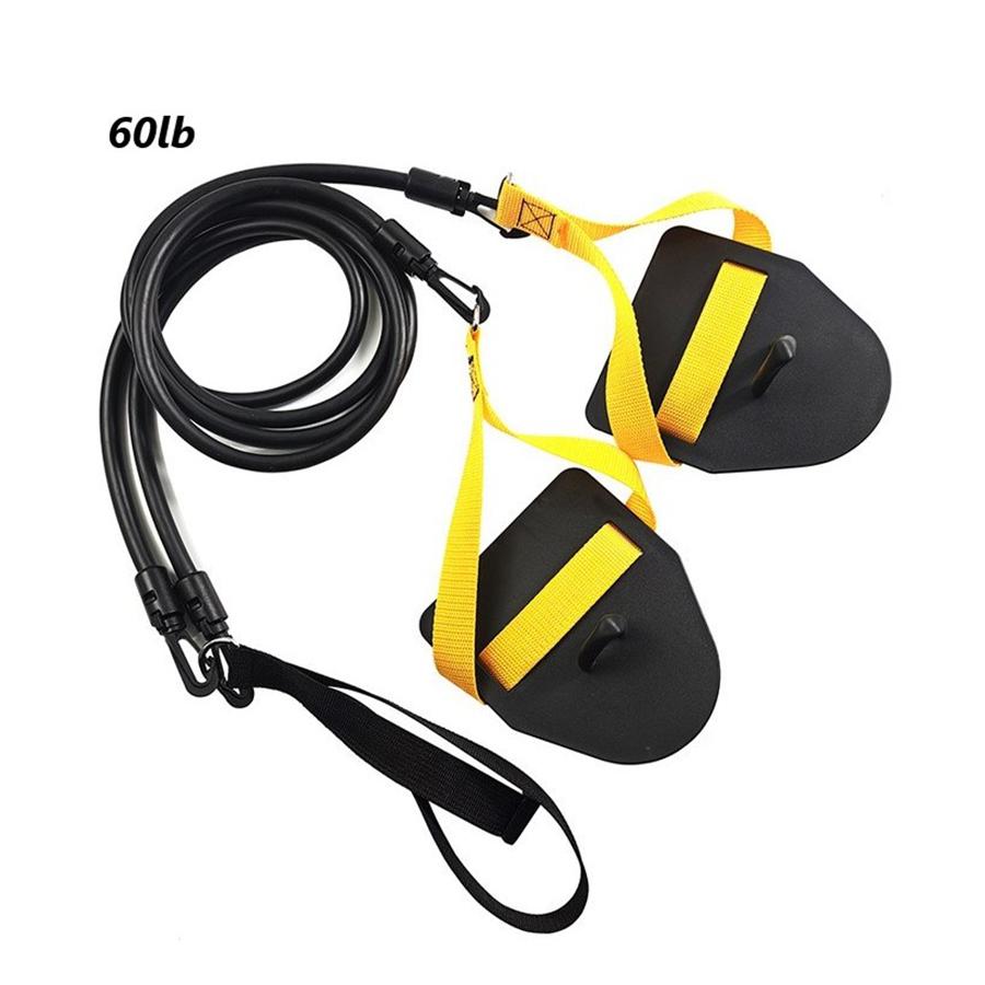Factory Direct Traction Rope Floating Swimming Arm Strength Trainer Swimming Paddle Fins Training Equipment Dry Land Cord
