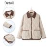 Middle-aged down cotton clothes women's light and thin large-size casual winter warm short jacket padded jacket top