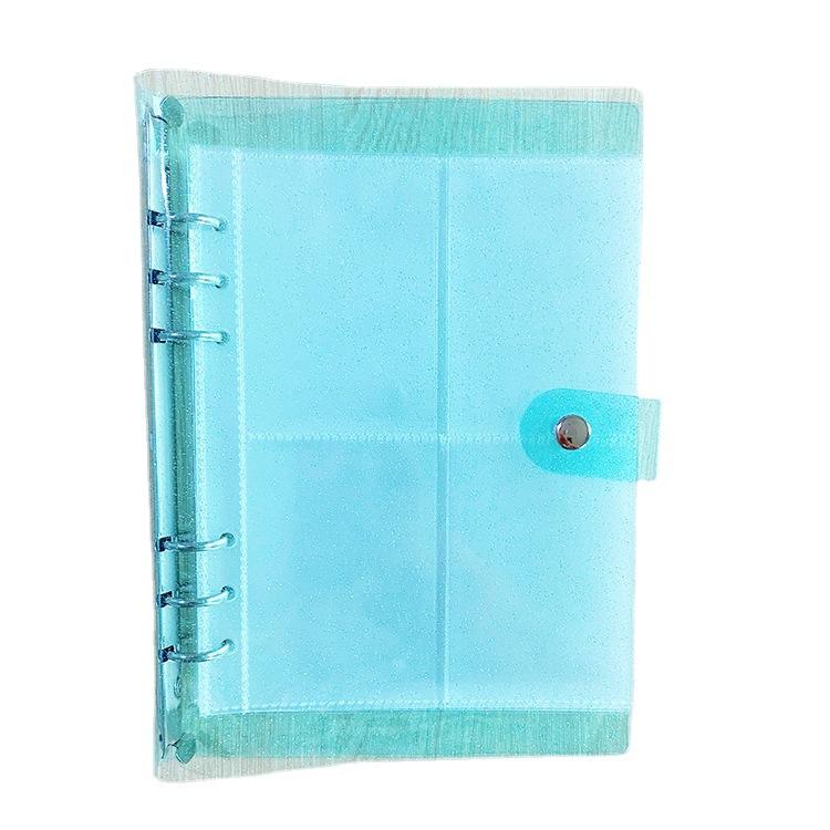 A5 A6 Binder Photocards Collect Book Postcards Organizer Journal Notebook With 10PCS Sleeves School Stationery