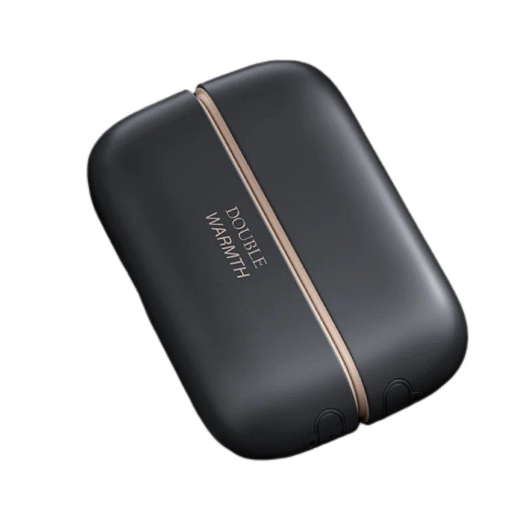 

Магнитная двойная электрическая грелка для рук 2 в 1, 3-секундный быстрый нагрев, карманная грелка для рук, портативный USB-перезаряжаемый обогреватель